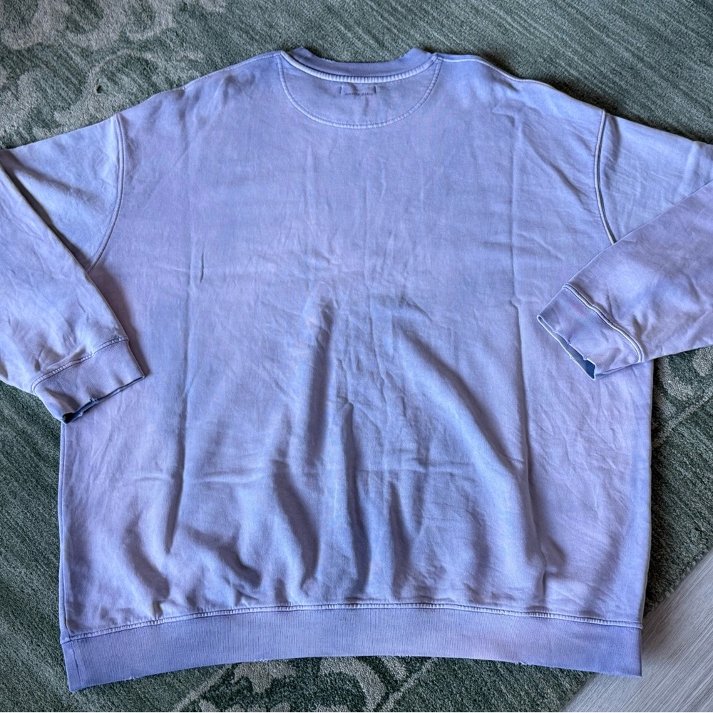 Anine Bing lavender sweatshirt XL - Picture 3 of 3